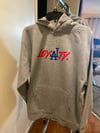 Grey loyalty hoodie 