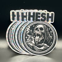 Image 2 of HESH TO DEATH STICKER