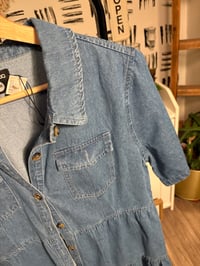 Image 2 of Boohoo denim tunic/dress