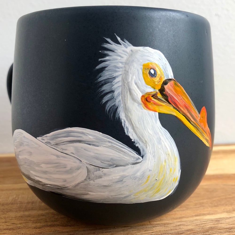 American White Pelican Mug