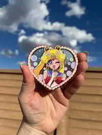 Image 1 of Love and Justice enamel pin 