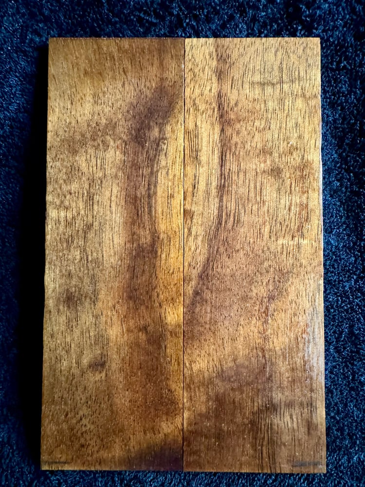 Image of Budget Curly Koa Knife Scales BK-76