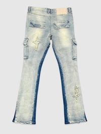 Image 2 of Star Stoned Stack Jeans