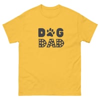 Image 9 of Unisex classic tee,  Dog Dad T-Shirt | Paw Print Dog Lover Graphic Tee