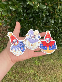 Image 2 of clown ball stickers