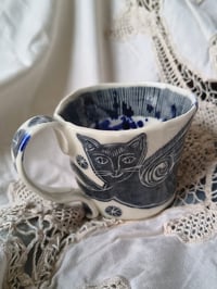 Image 1 of Cat and Bird Mug