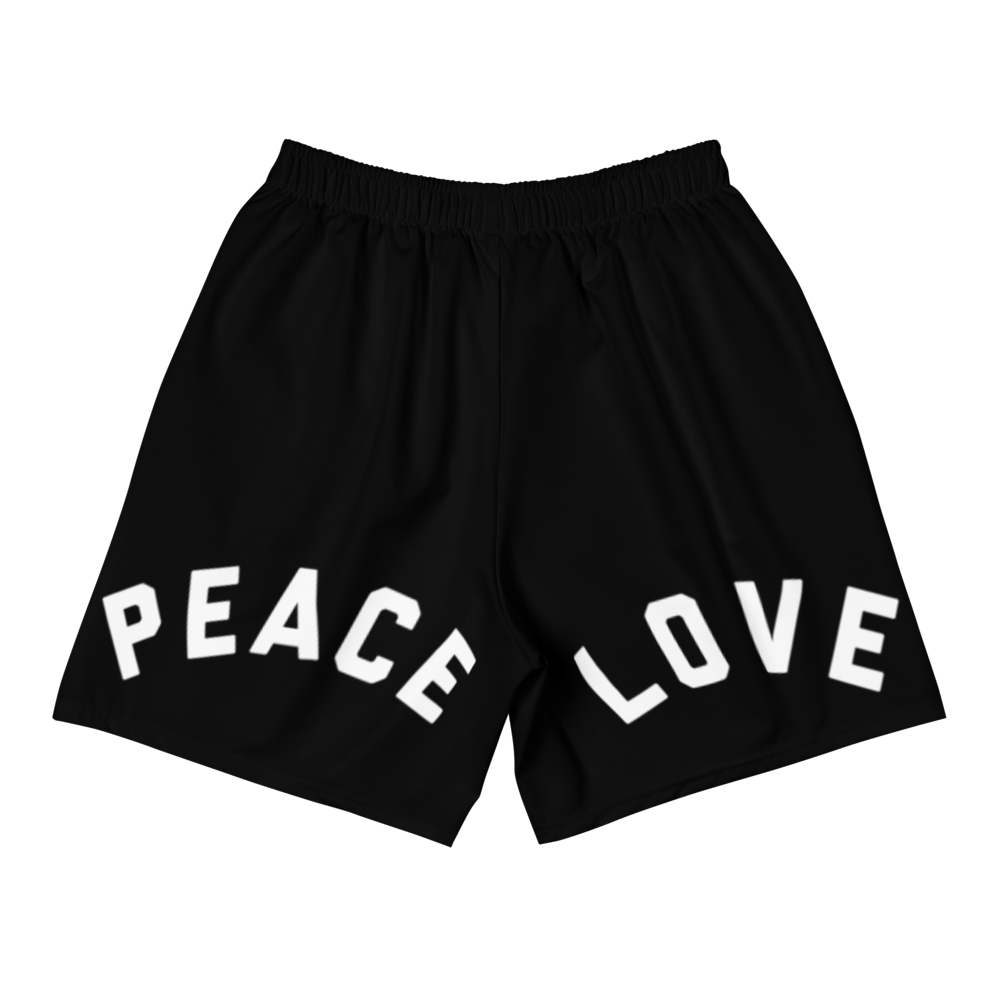 Image of BLACK PEACE & LOVE Shorts