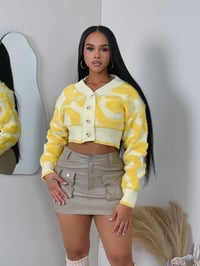 Image 1 of Knit Crop Cardigan