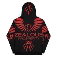 Image 1 of Logo Hoodie (Red Print)