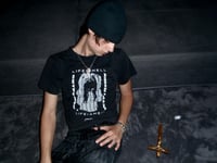 Image 4 of “SUBLIMINAL MESSAGE” t-shirt black