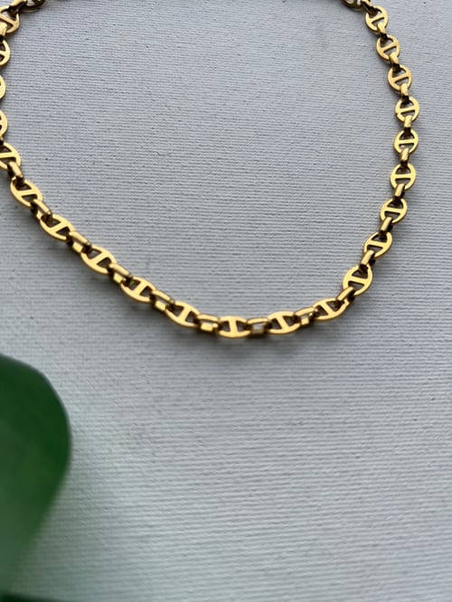 Image of SAY IT • Gold Choker Necklace
