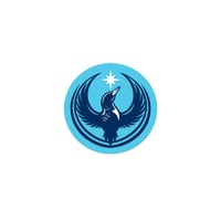 Sticker - Rebel Loon MN State Flag Colors