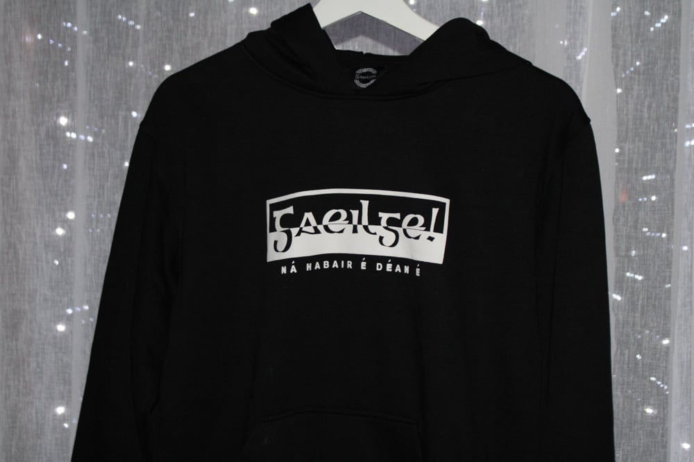Black Gaeilge! Box logo jumper 