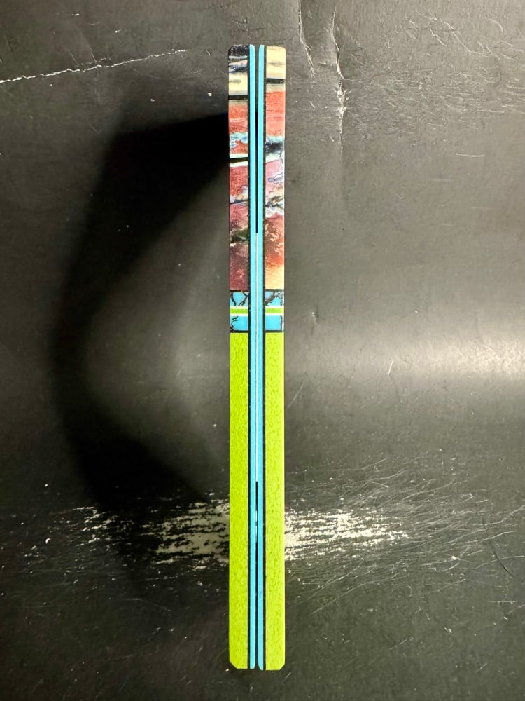 Image of Mammoth Tusk & Glass Fiber Segmented Knife Scales 2
