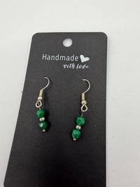 Image 4 of Emerald Earrings 