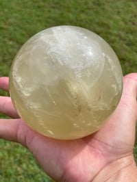 Image 7 of Lemon Quartz Crystal Sphere #224