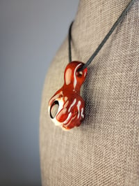 Image 3 of Red Dragon Claw with Eye Pendant