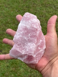 Image 13 of Rose Quartz Raw Chunk #1823