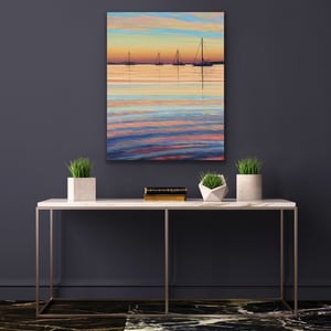 Image of Sunset sails, Arisaig giclee print