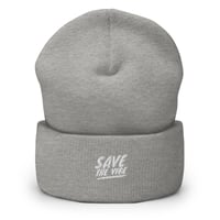 Image 2 of Save the Vibe Cuffed Beanie