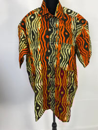 Multi Burnt Orange Men’s Short Sleeve 