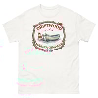 Image 2 of Driftwood Marina Company T-Shirt | Coastal Boat Vintage Graphic Tee