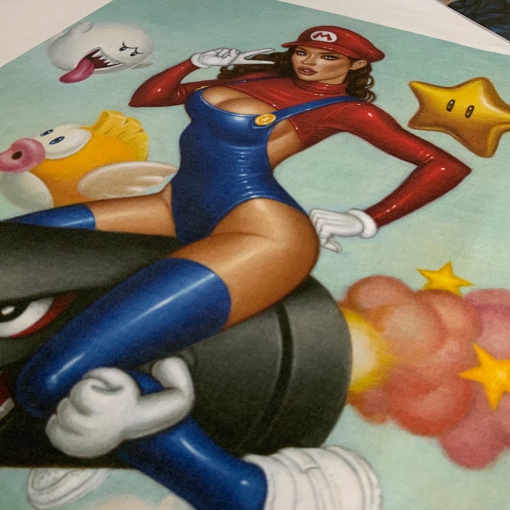 Image of Mario Pinup T-Shirt