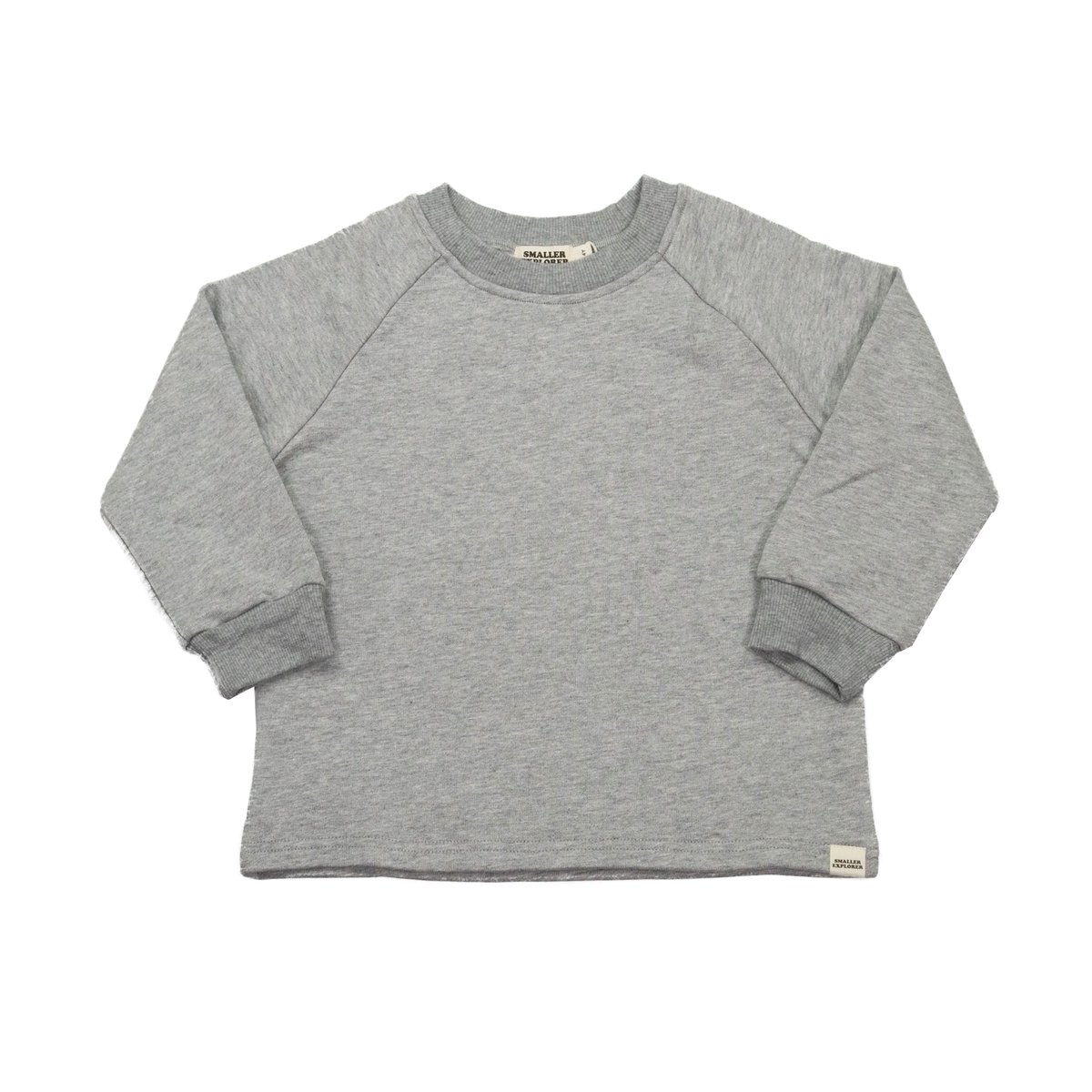 Image of Basic Raglan Sweatshirt - Grey