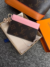 Image 1 of Mini pink+brown wallet🍡💕