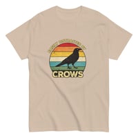 Image 11 of Unisex classic tee, Easily Distracted By Crows Tee