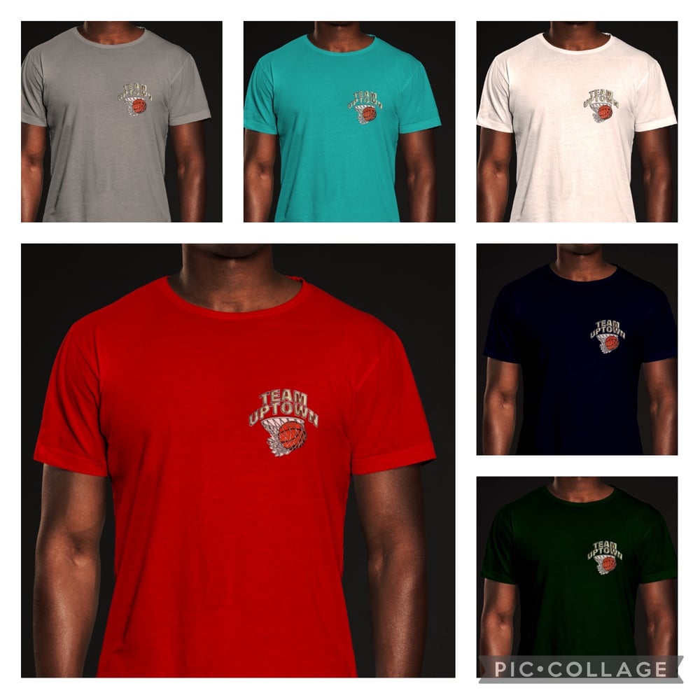 Image of Company "HOOPS" Tee. Available in All colors. 