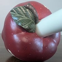 Image 4 of Wormy Apple Lamp