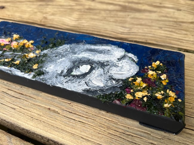 Original Oil Painitng: “Midsommer Bun”