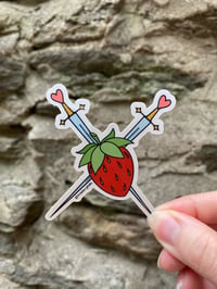 Image 3 of Strawberry Blade Sticker Pack