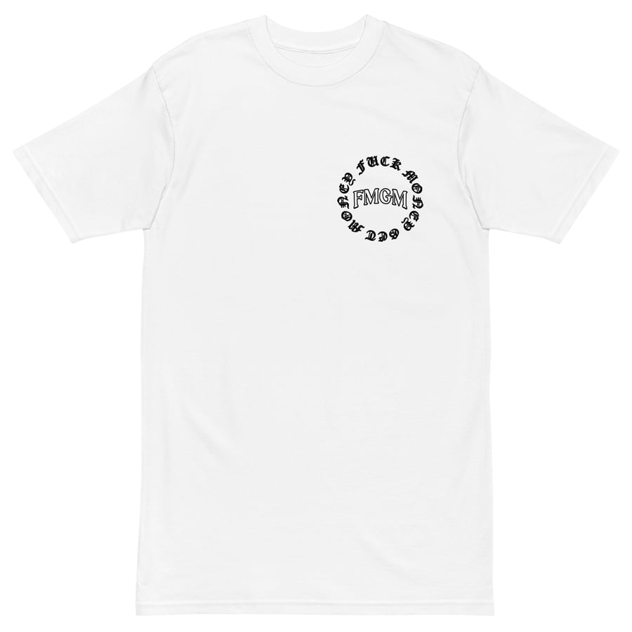 Image of FMGM LOGO WHITE TEE