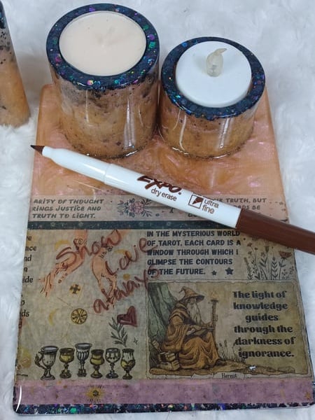 Image of Tarot themed divination set 