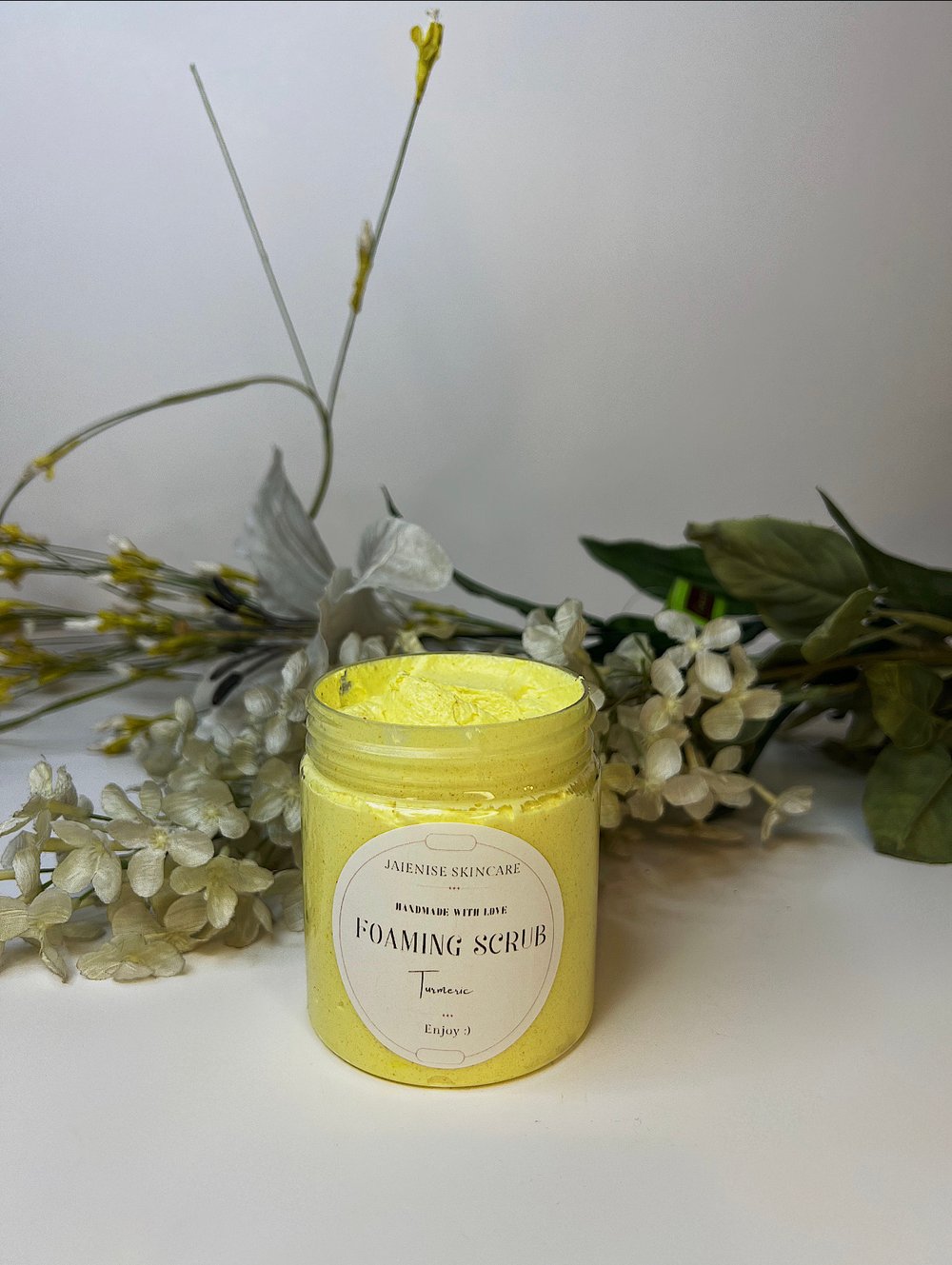 Turmeric Foaming Sugar Scrub