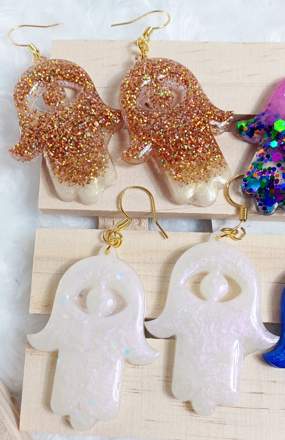 Image of Hamsa earrings 