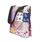 Image of quilt of my patterns Tote bag