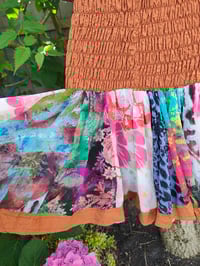 Image 7 of Mini panel skirt tan