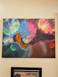 Image 2 of “DragonBall Dichotomy” 20x24 Canvas