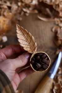 Image 2 of Cherry Leaf-Coffee Scoop 