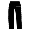 Looped Track Pants (Black)