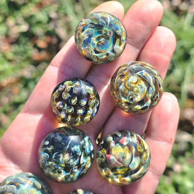 Handcrafted Borosilicate Cabochons