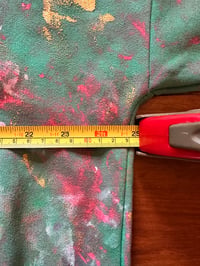 Image 12 of Tie Dye Hoodie in Green with Multiple Colours and Designs (XL)