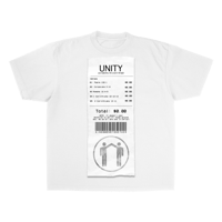 Image 1 of receipt tee (white)