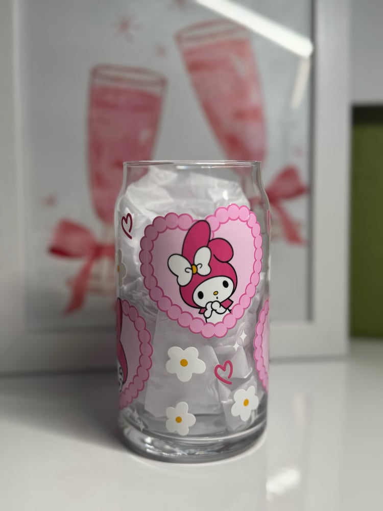 Image of 16oz Libby Glass - NO LID OR STRAW INCLUDED