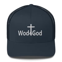 Image 6 of Wod4God Mesh Trucker Cap