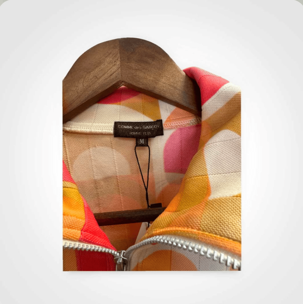 Image of SS25 Comme des Garcons Homme Plus "Pink Panther" Track Jacket 