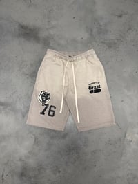 PROPERTY OF BAGGY SHORTS FADED GREY